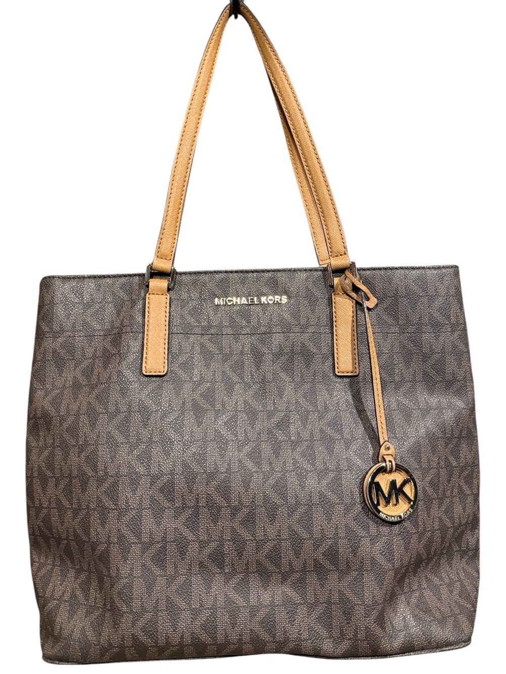 Michael Kors Signature Jet Set Morgan Medium Tote Purse Bag